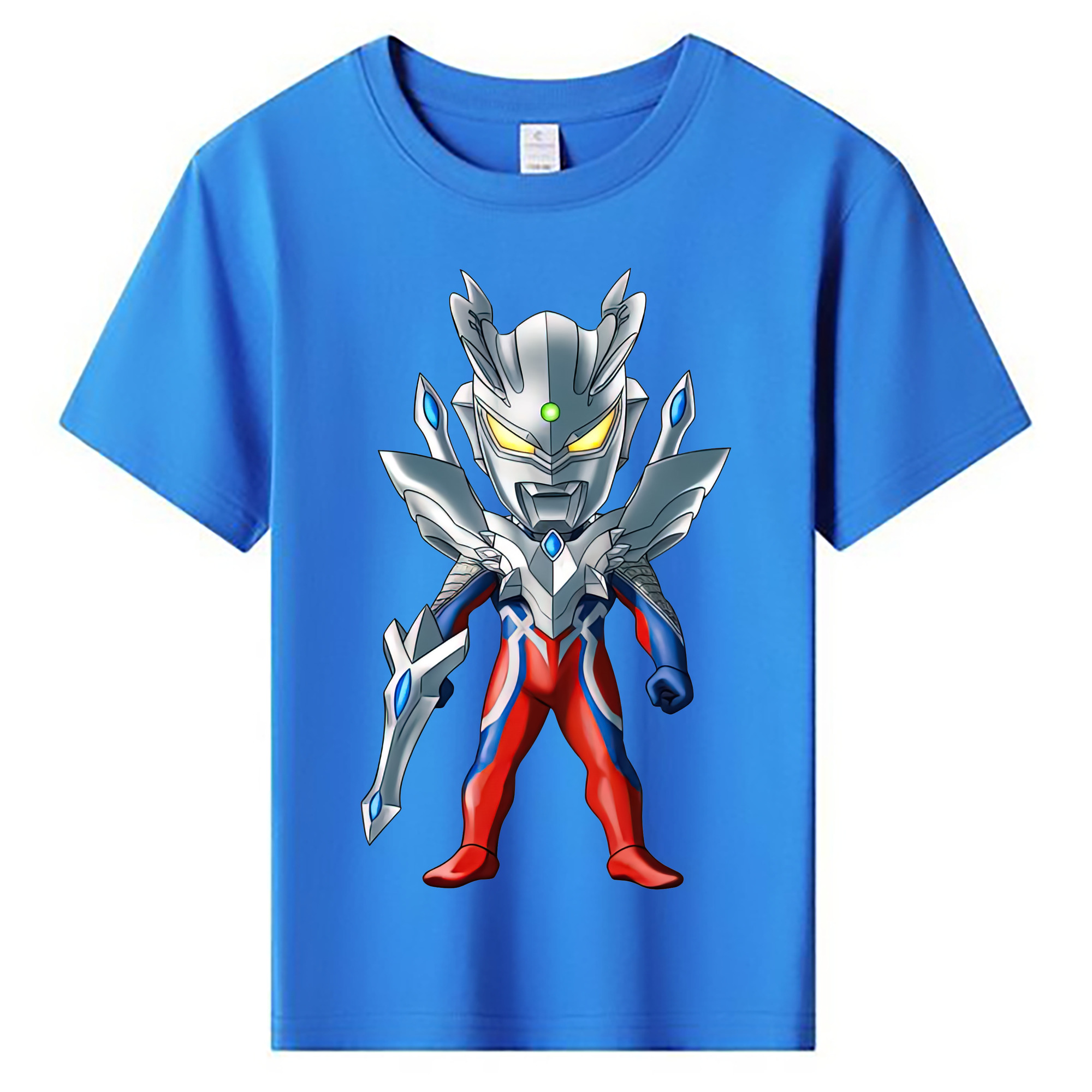 （画像用） ウルトラマン Ultraman 綿100％キッズTシャツ（フロントプリント）